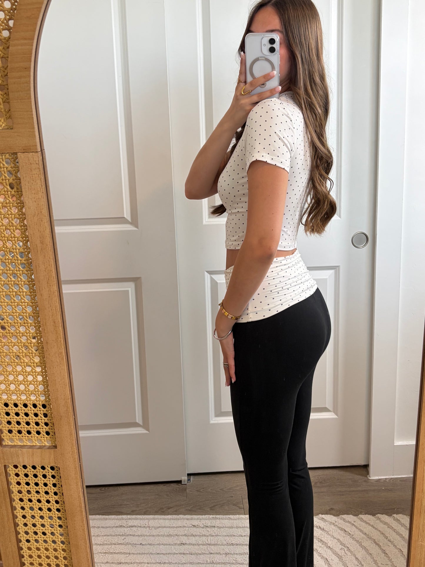 Classic Dot Darling - Flare Legging Brushed Set