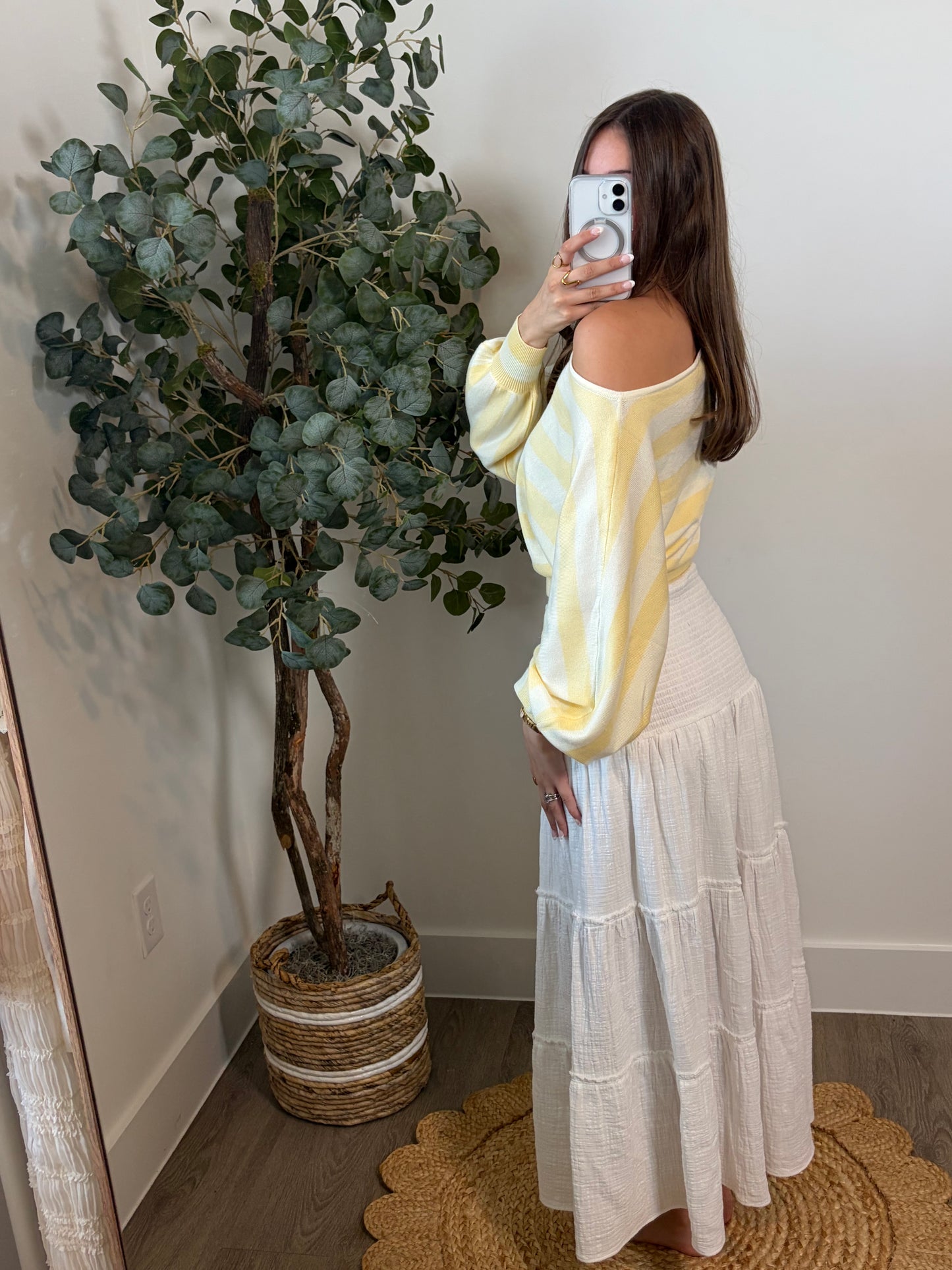 Spring Escape Smocked Skirt
