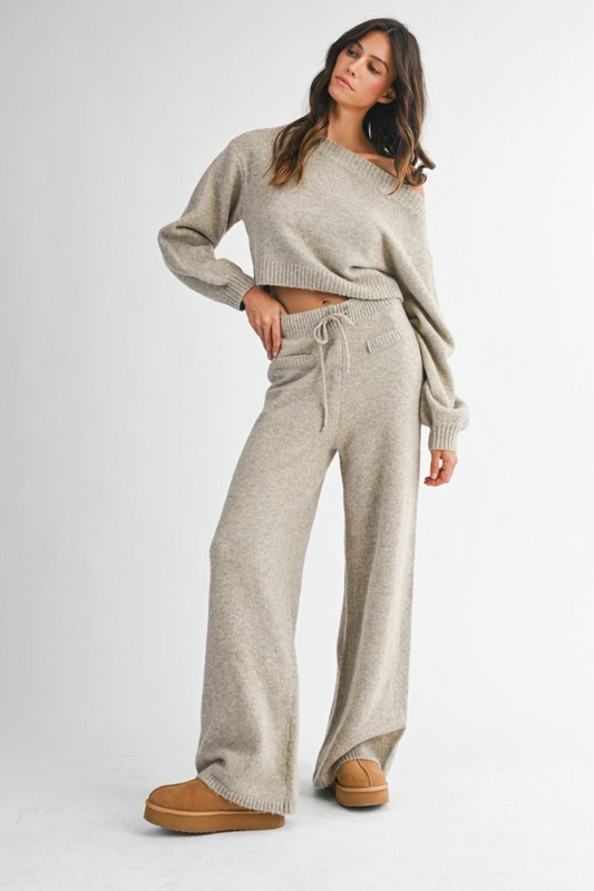 Frosted Latte Pant Set