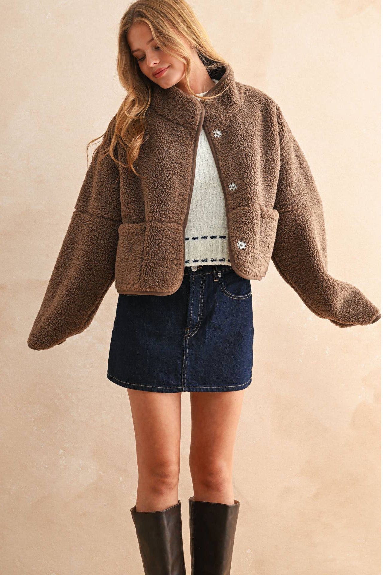 Mocha Ridge Reversible Jacket