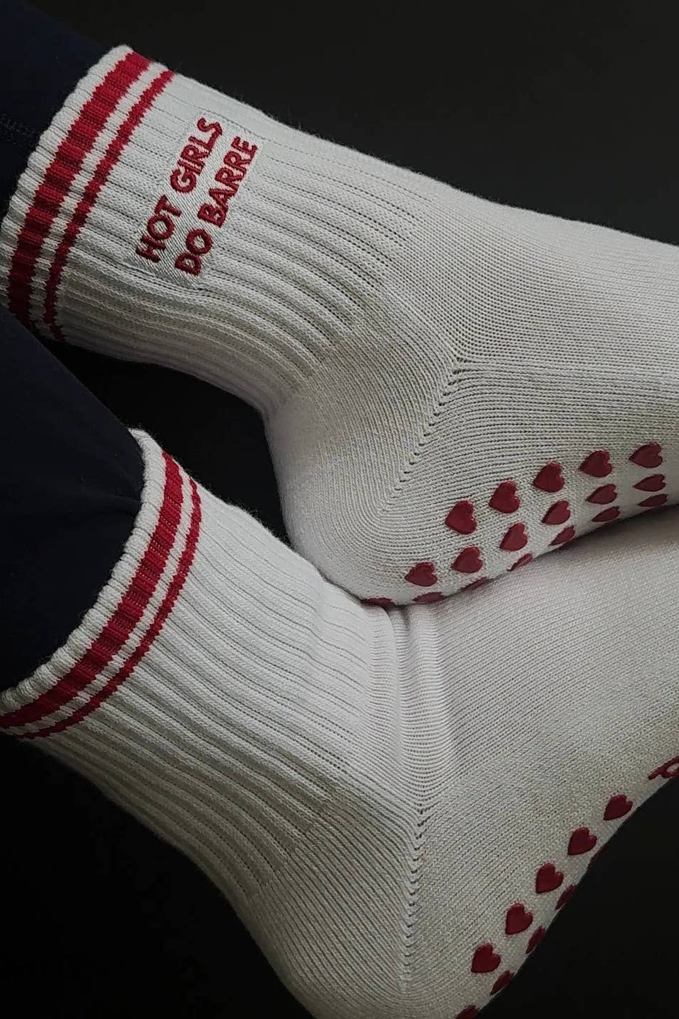 Hot Girls Do Barre Grip Sock