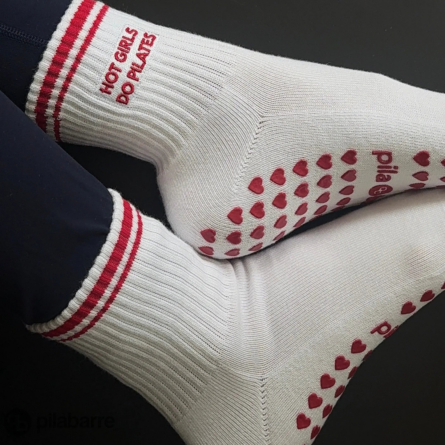 Hot Girls Do Pilates Grip Sock - 3 colors