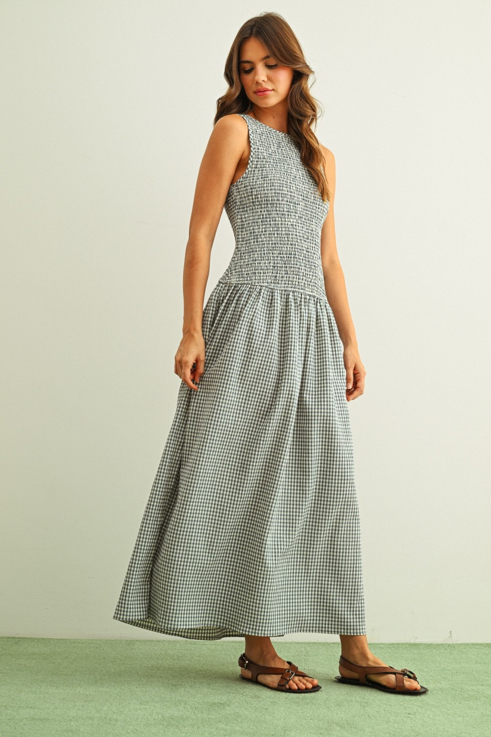 Gingham Charm Dress