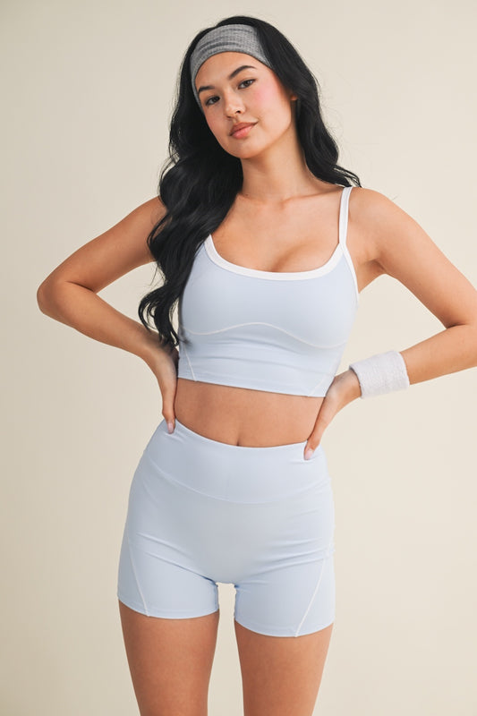 *SHIPS IN 1 WEEK* Blue Contrast Stitch Set