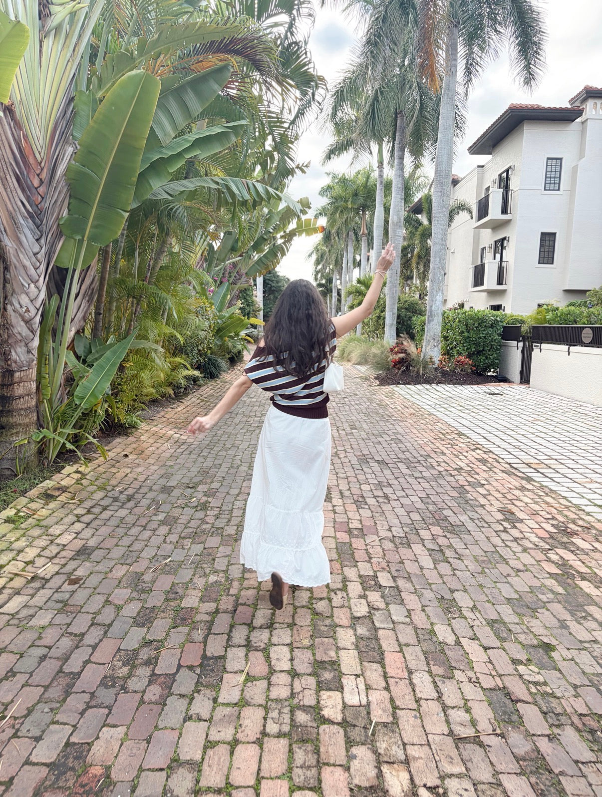 Soft Skies Stripe Top