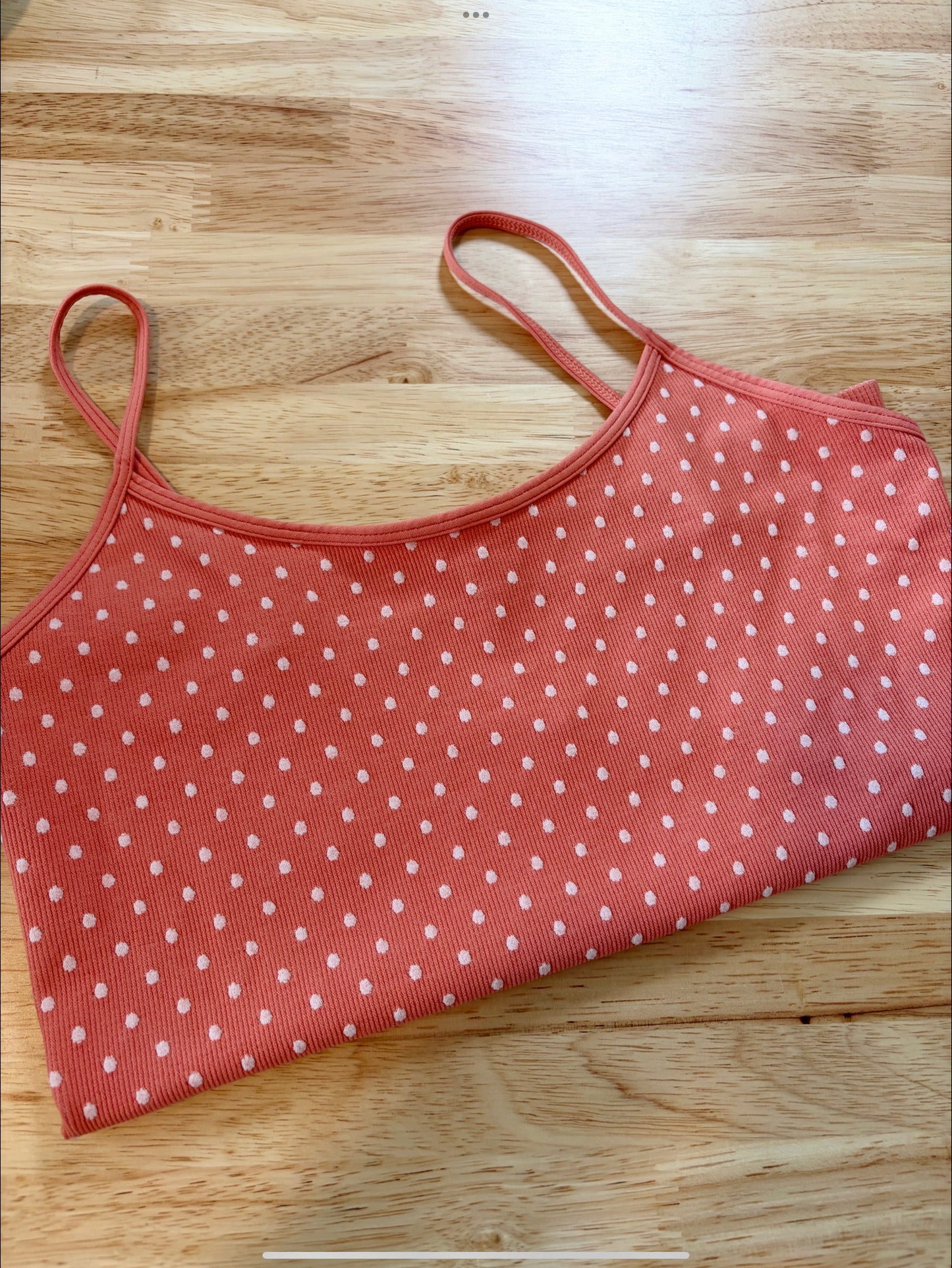 Orange Polka Dot Seamless
