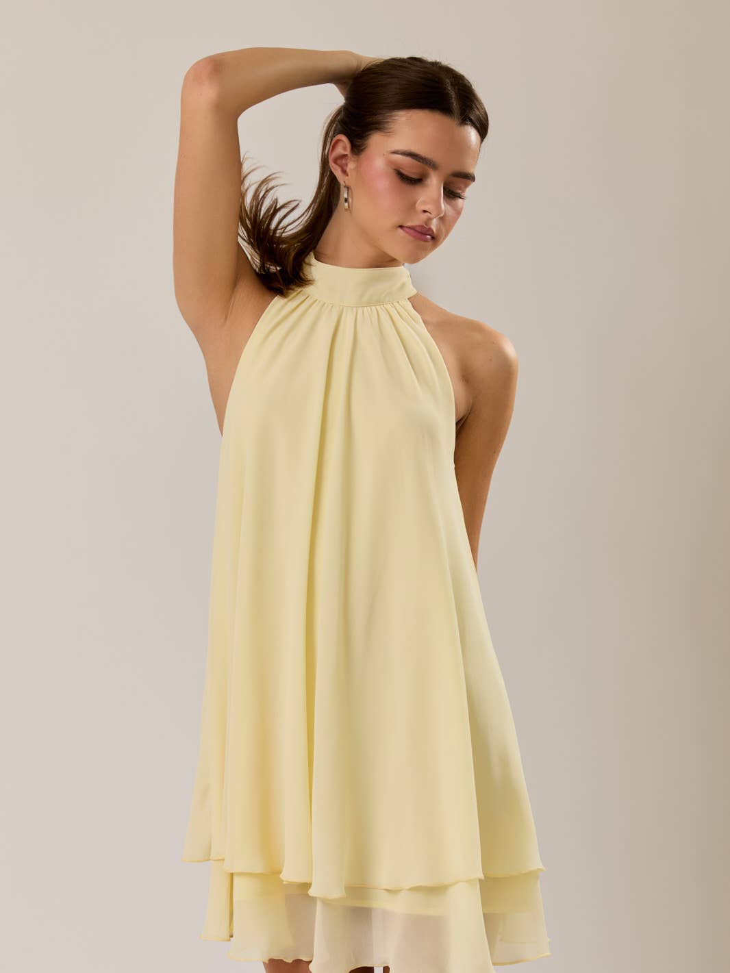 Hello Sunshine Halter Dress