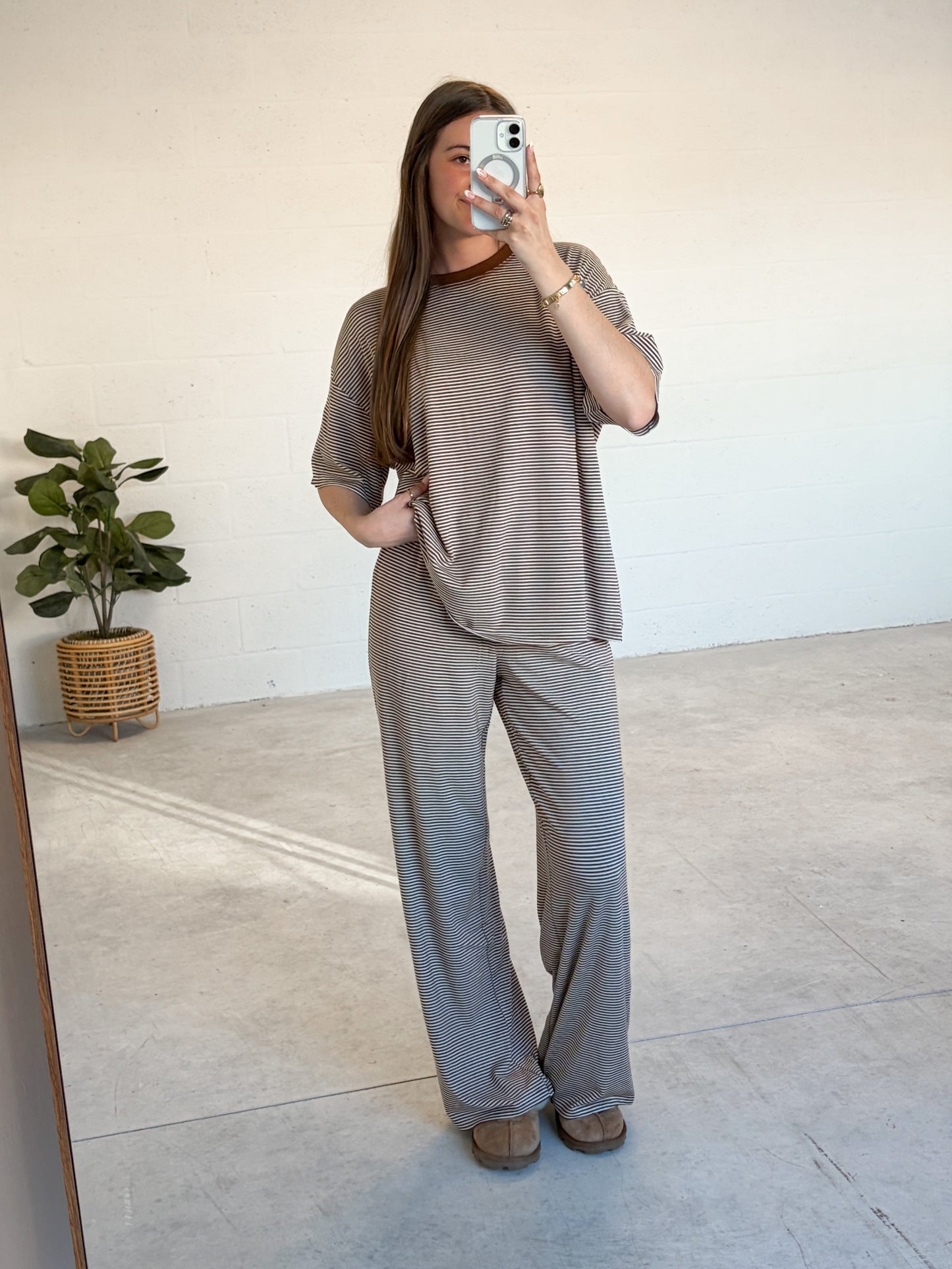 All Yours Cozy Stripe Set
