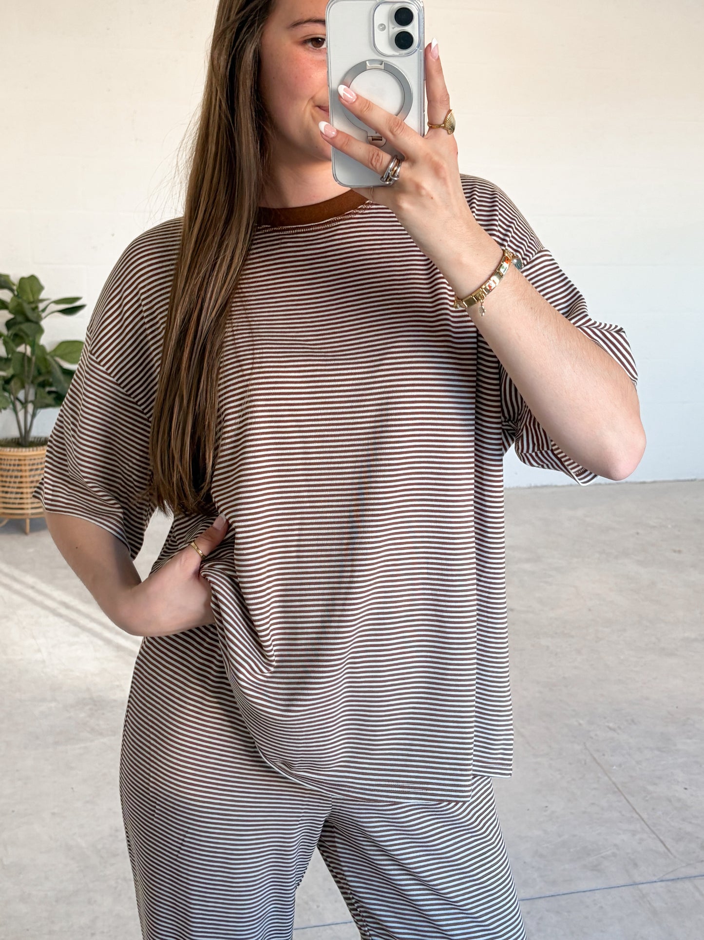 All Yours Cozy Stripe Set