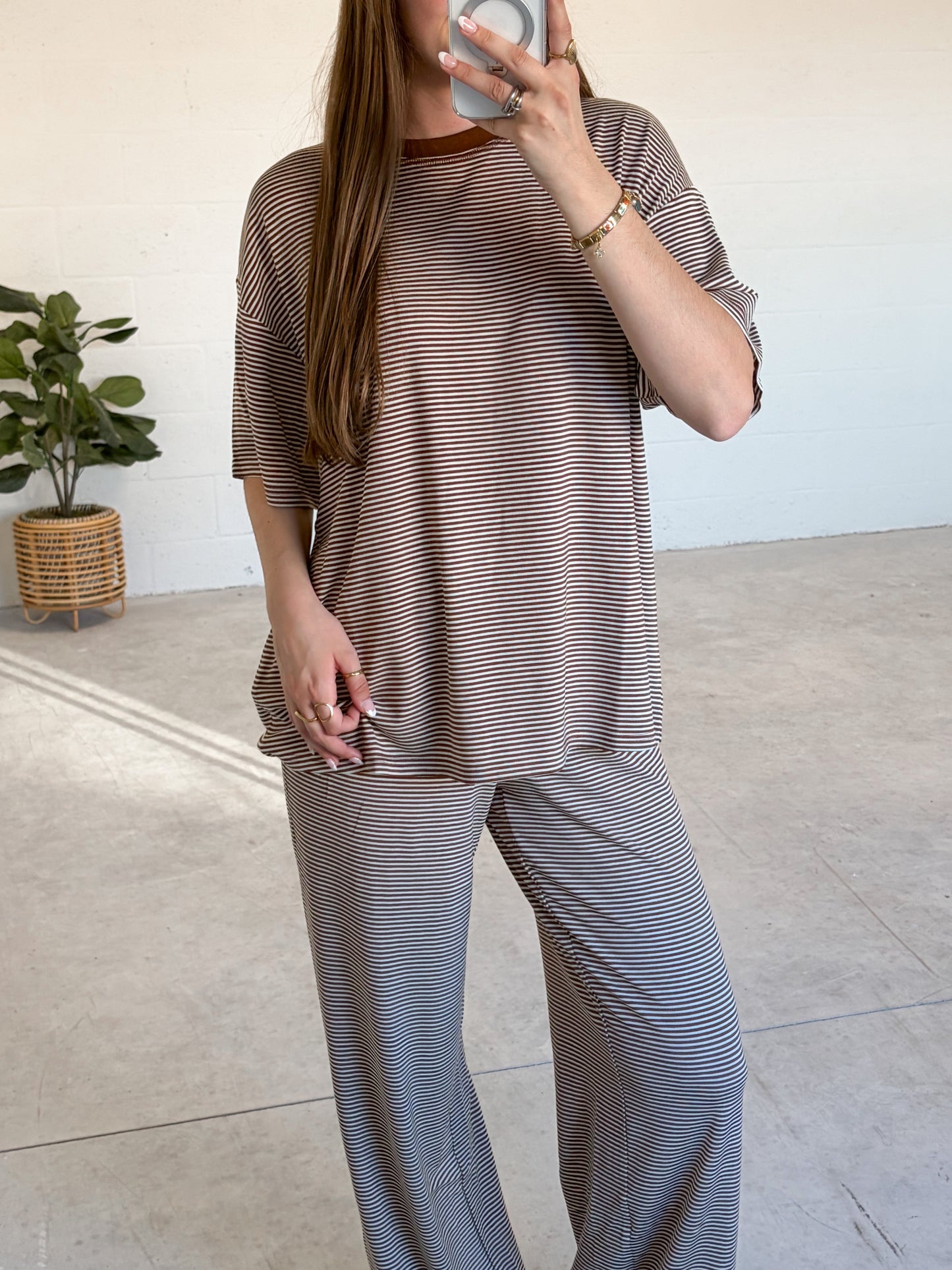 All Yours Cozy Stripe Set