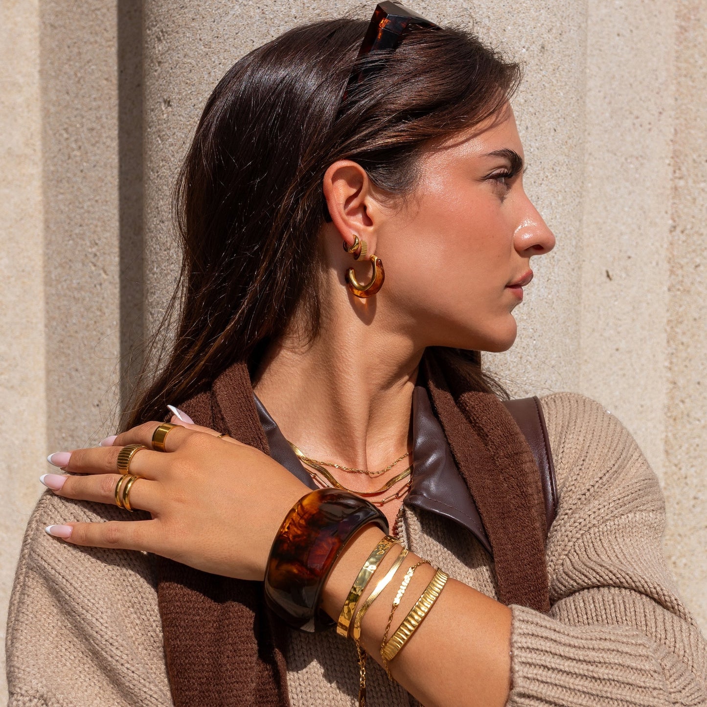 Amber Earring