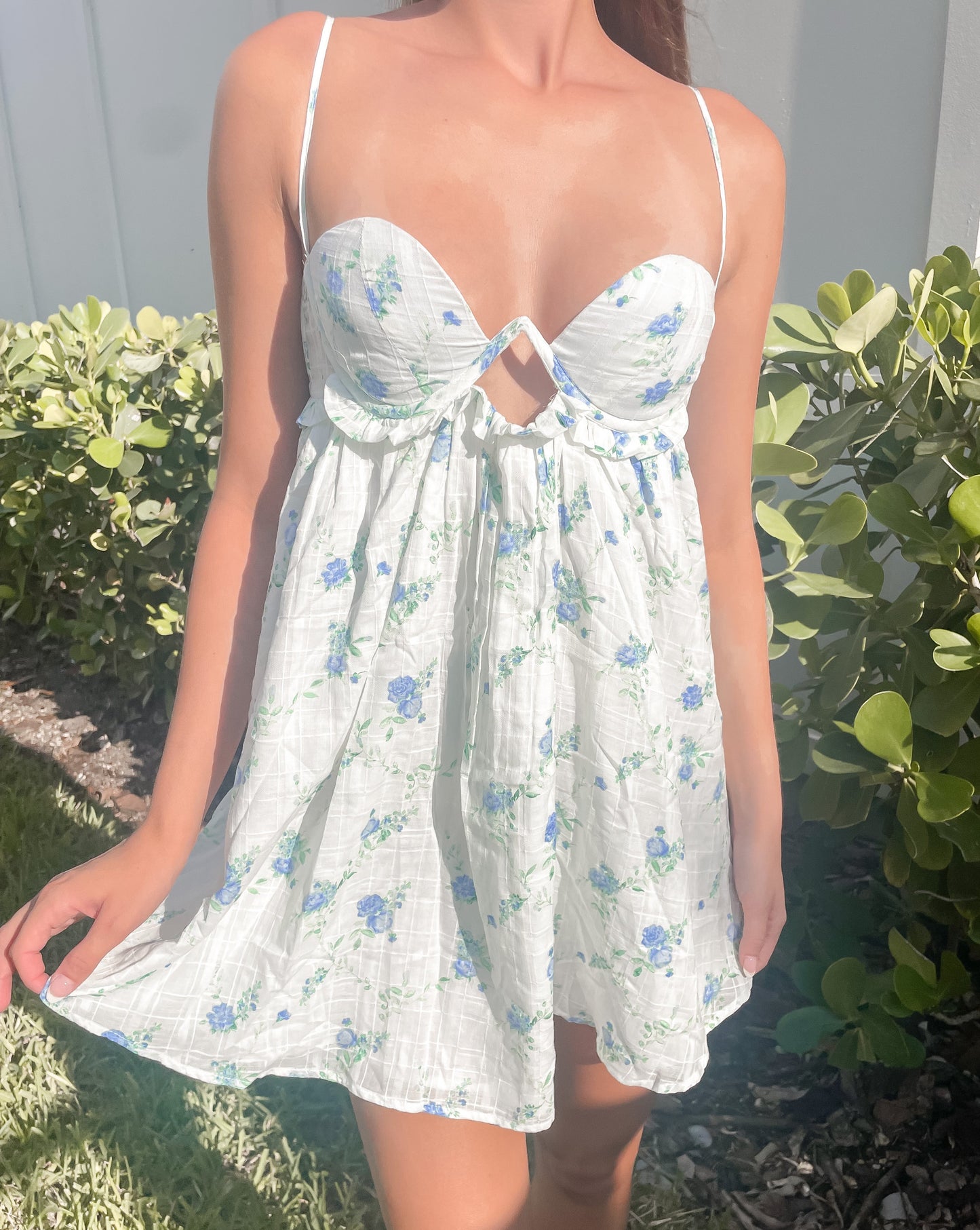 Floral Breeze Mini Dress