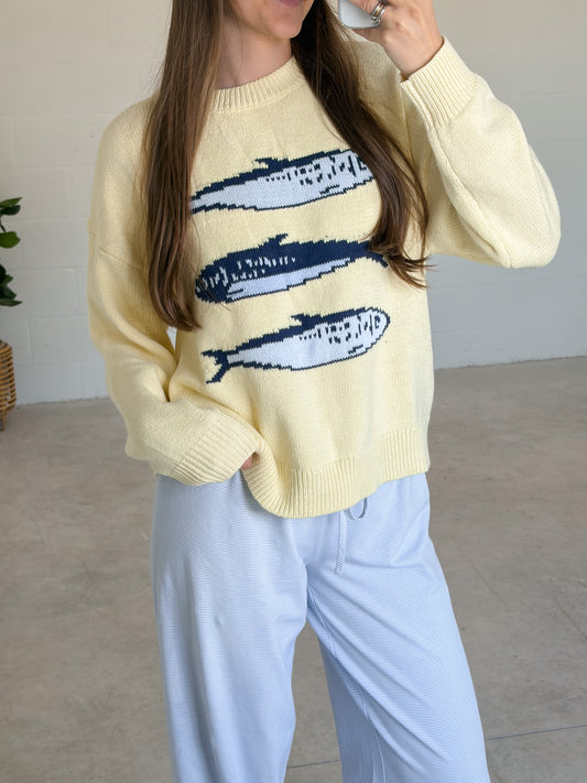 RESTOCK Cape Catch Sweater