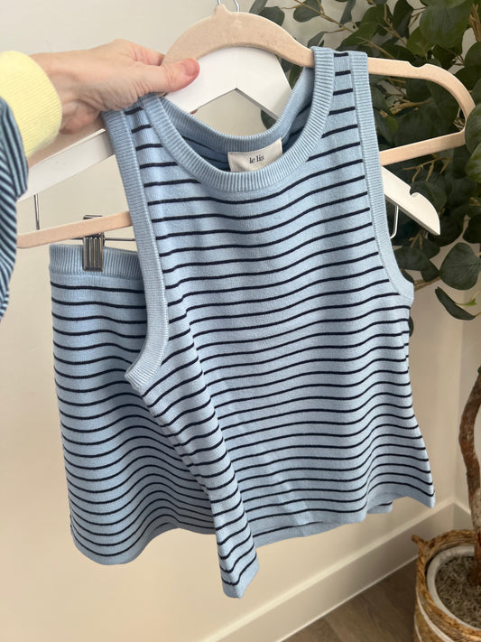 Blue/Navy Skort Set