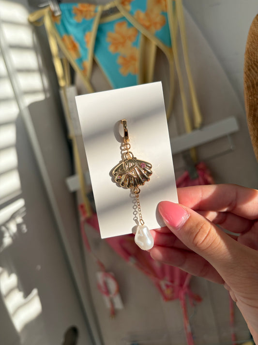 Shell Starfish Dangle Charm