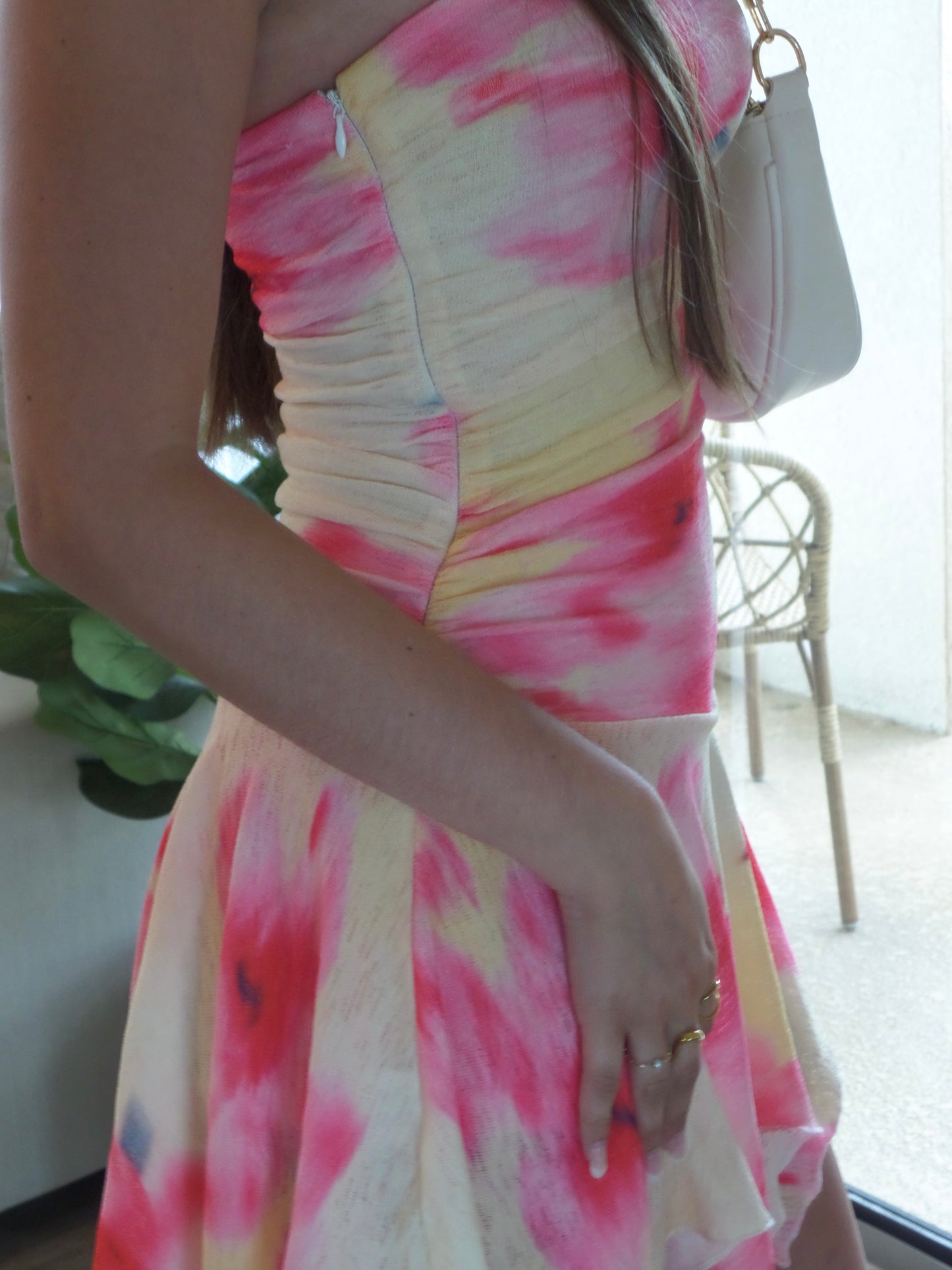 Sweet Sunset Romper Dress