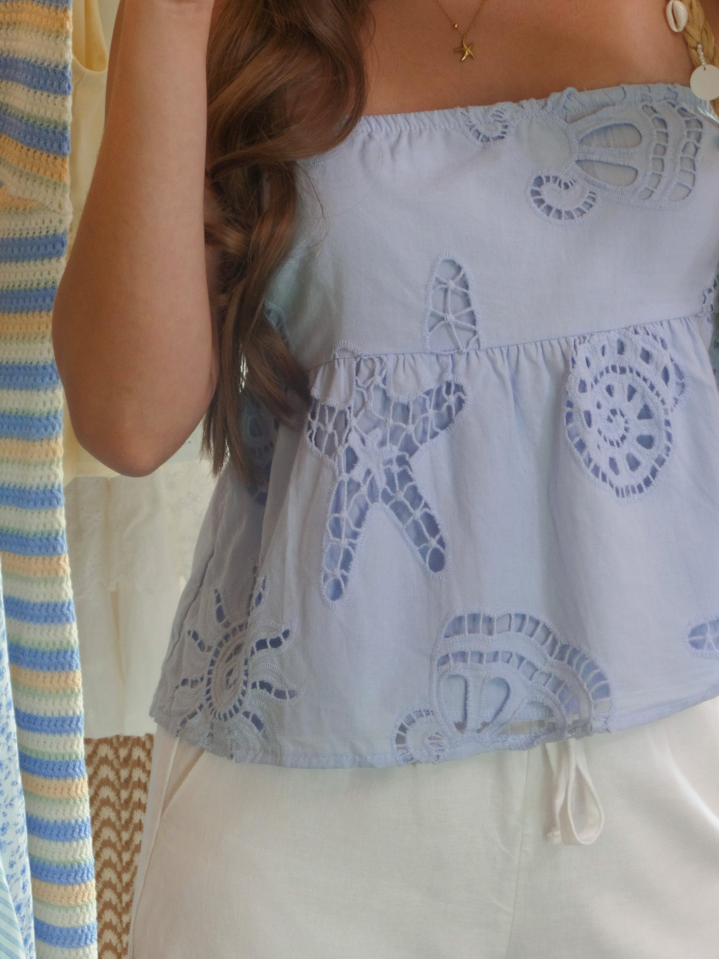 Cousins Shell Tube Top