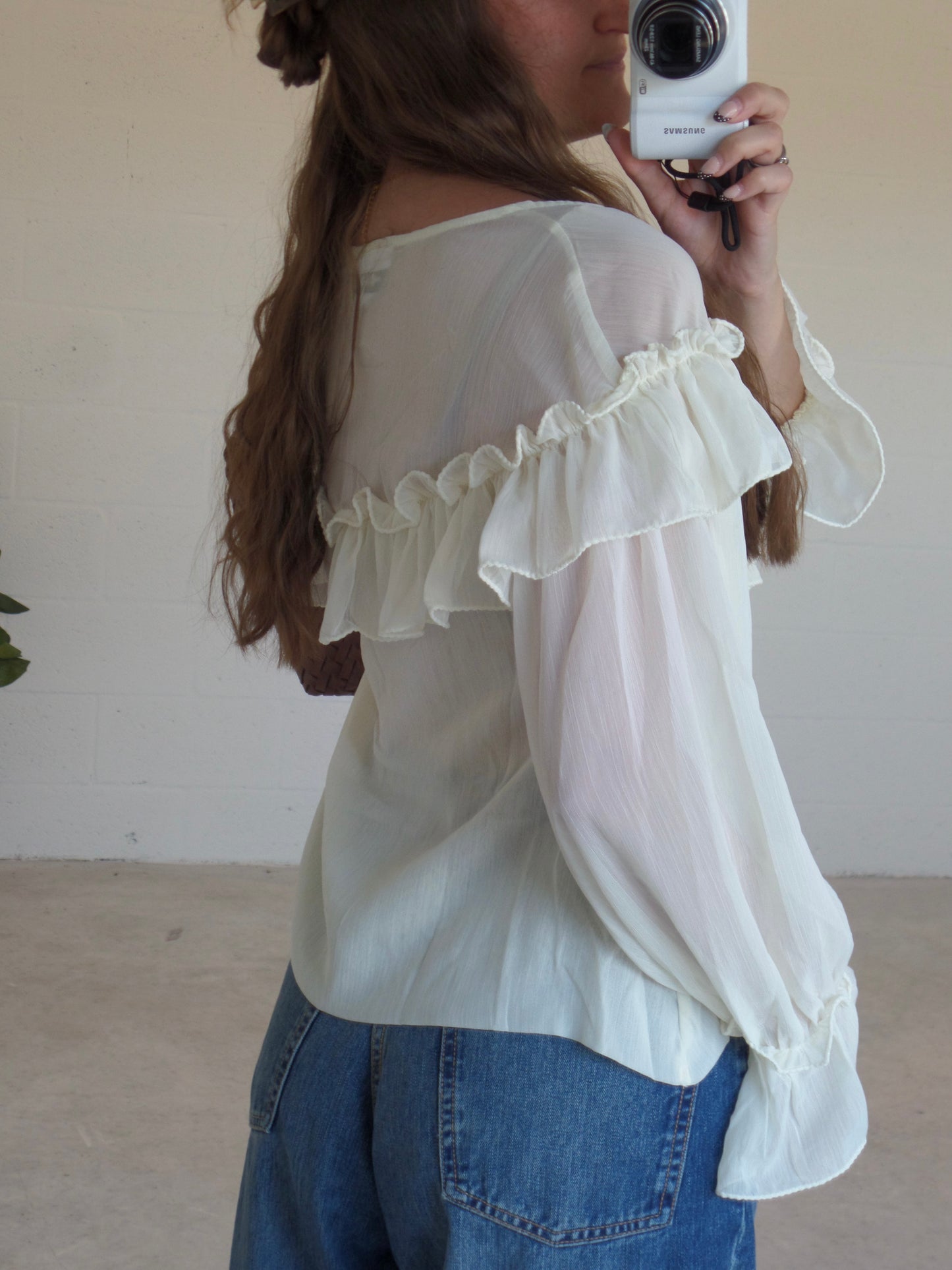 Harvest Ruffle Top