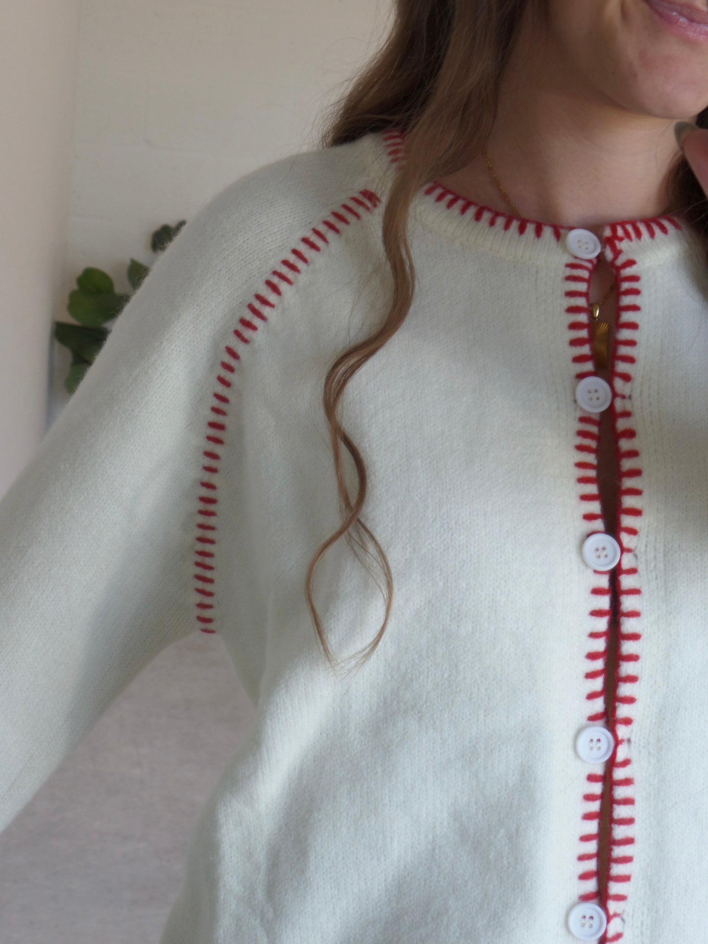Peppermint Stitch Cardigan