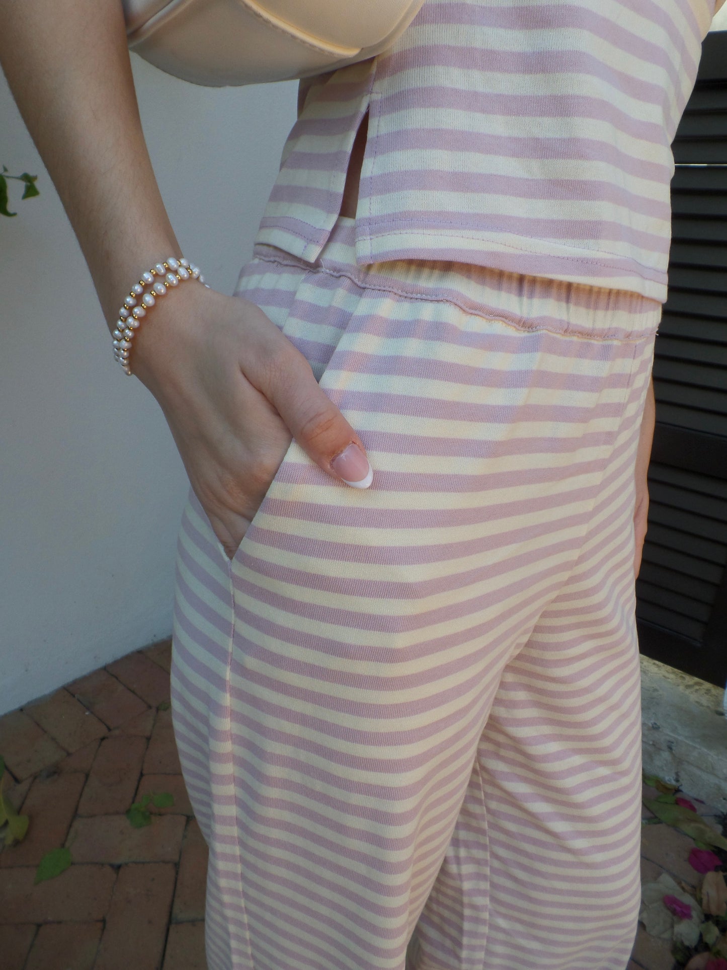 Lilac Dreams Stripe Set