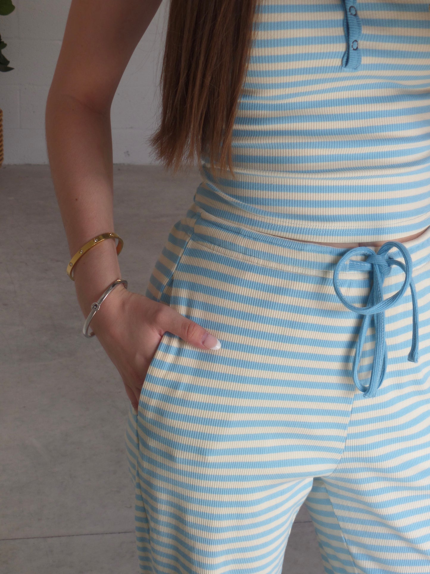 Ocean Cloud Stripe Set