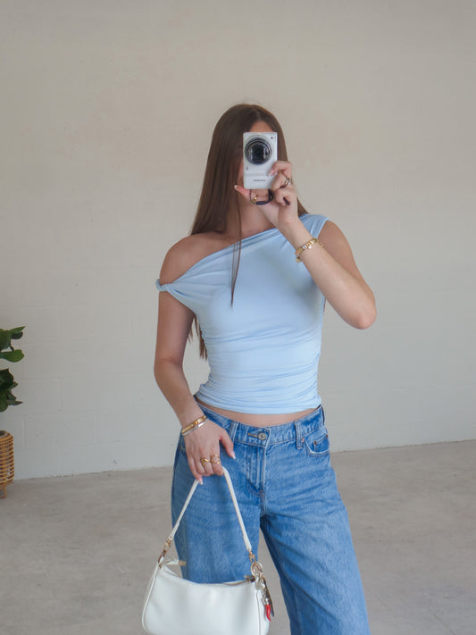 Soft Tide Ruched Top