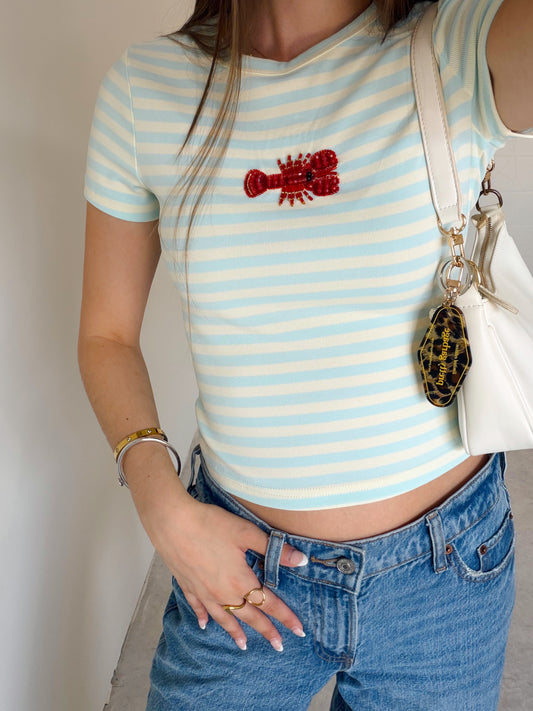 Lobster Bay Beaded Top