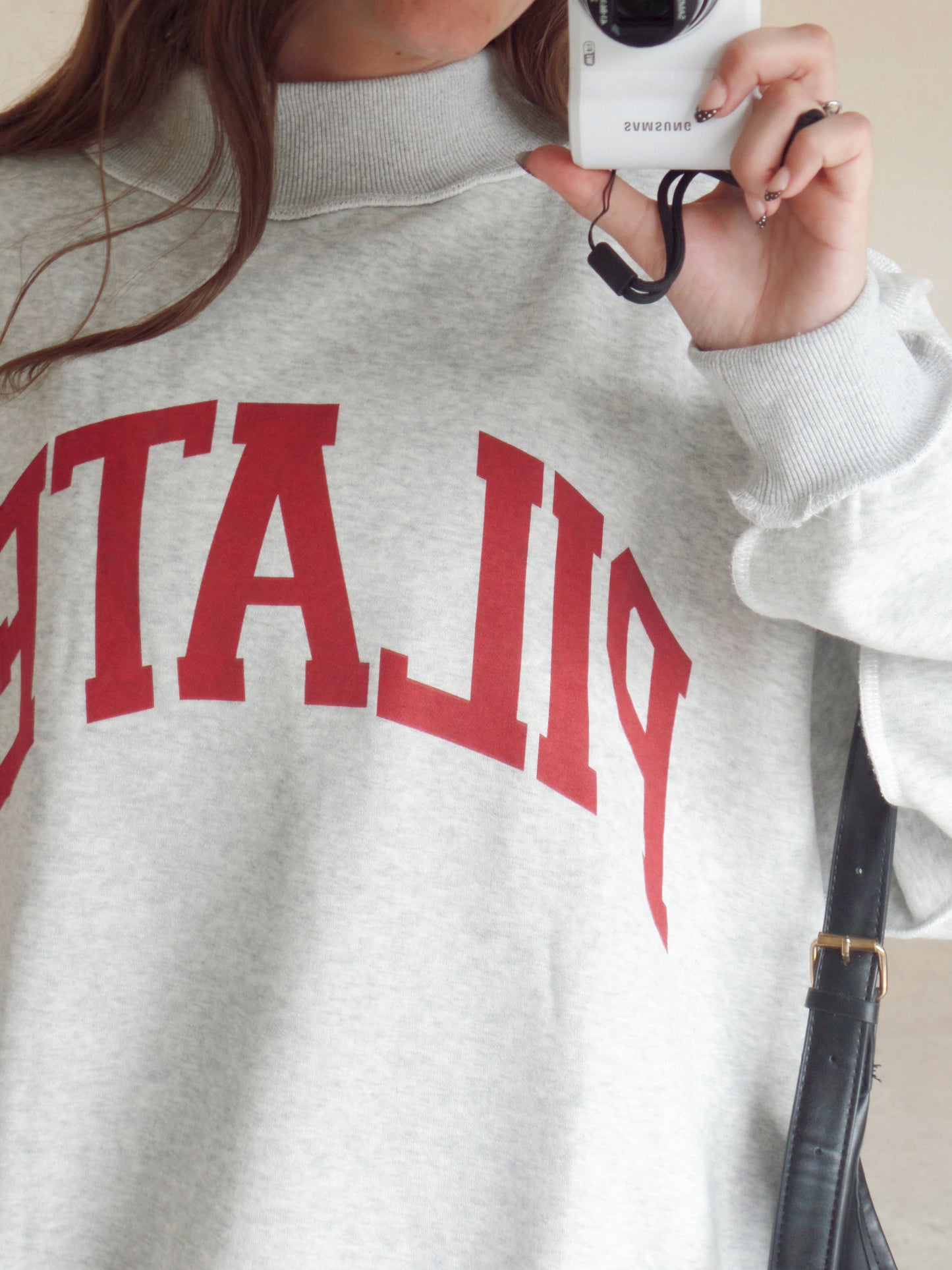 Pilates/Yoga Reversible Mockneck