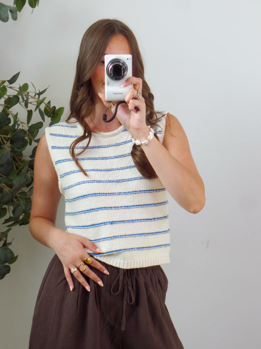 Ocean Days Knit Top