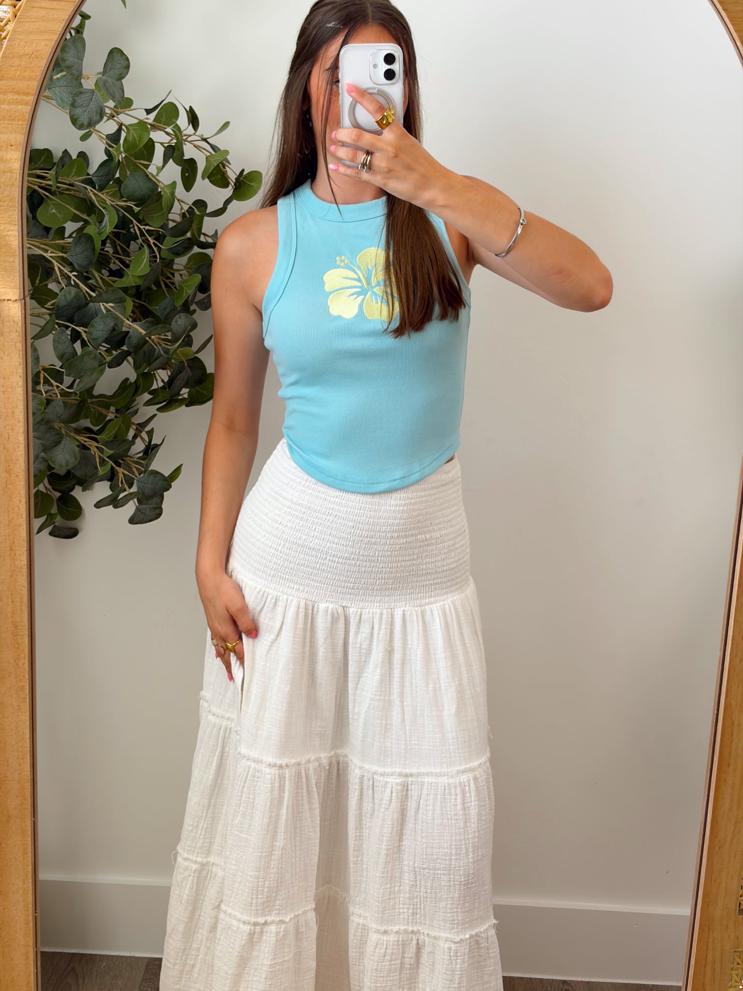 Hibiscus Cutie Tank