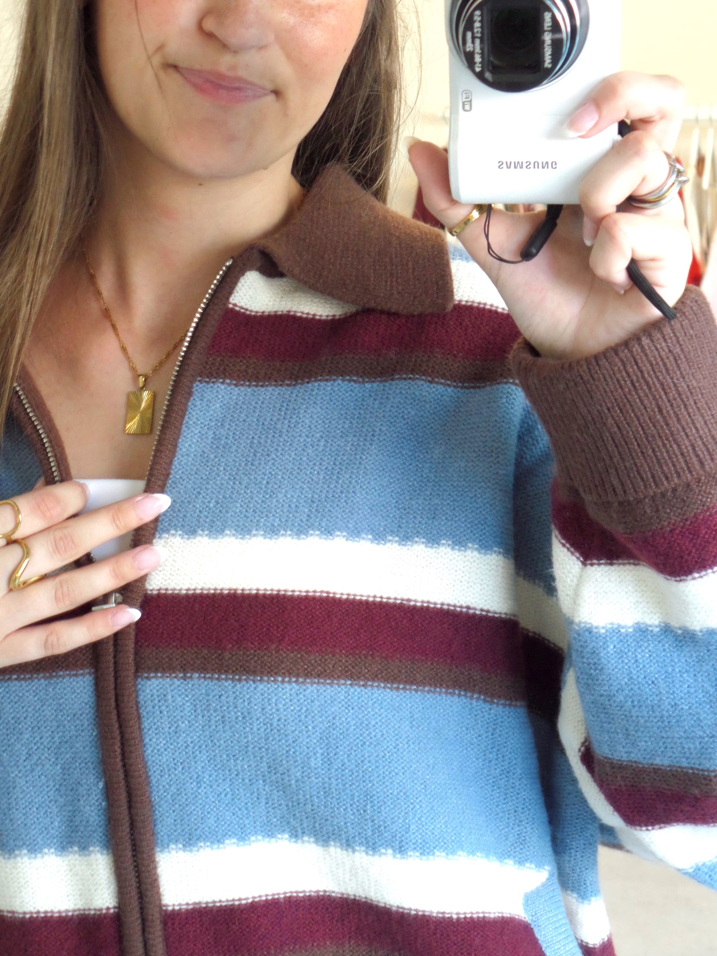 Cabin Haven Zip-Up Sweater