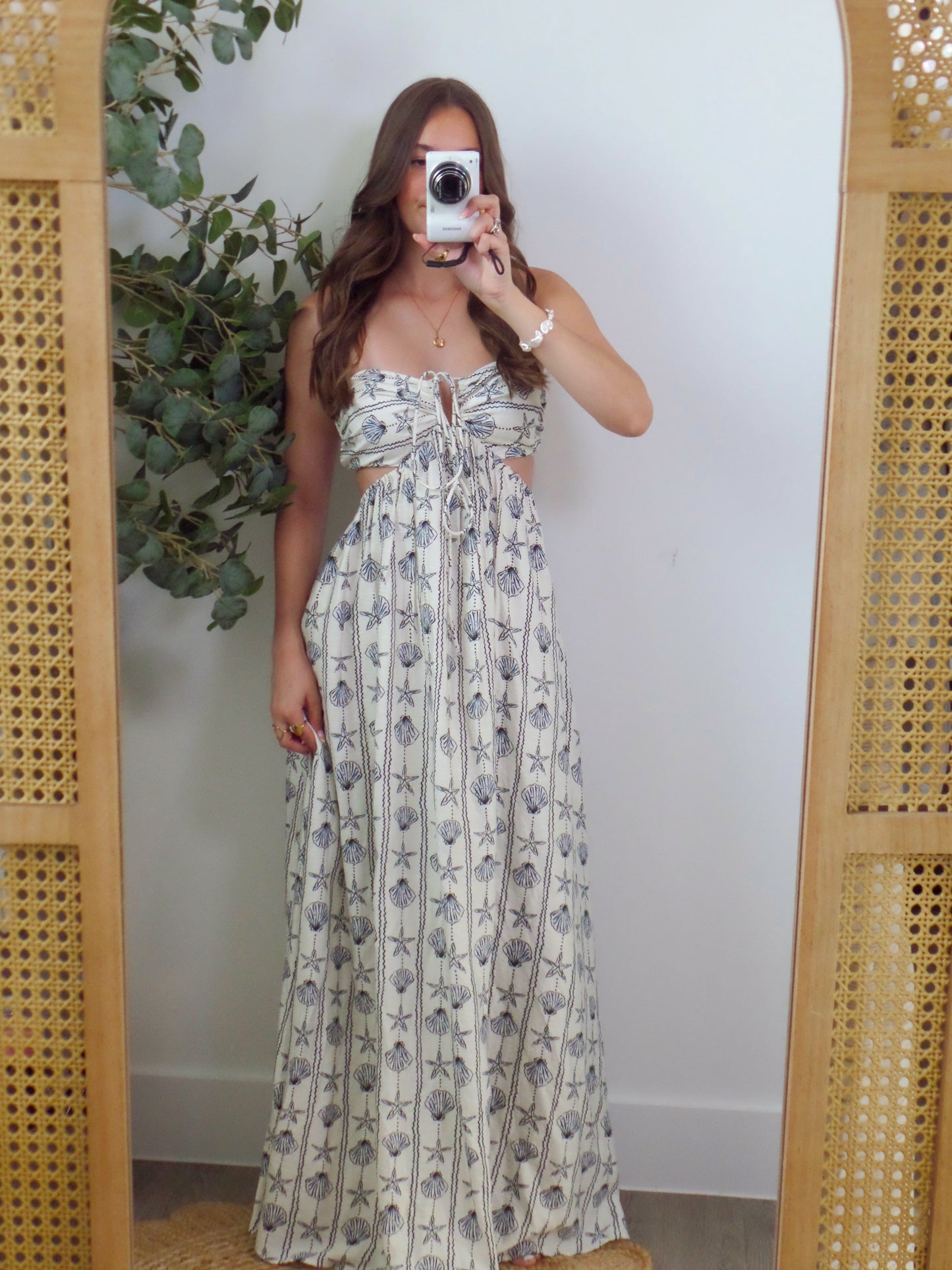 Seashell Breeze Maxi dress