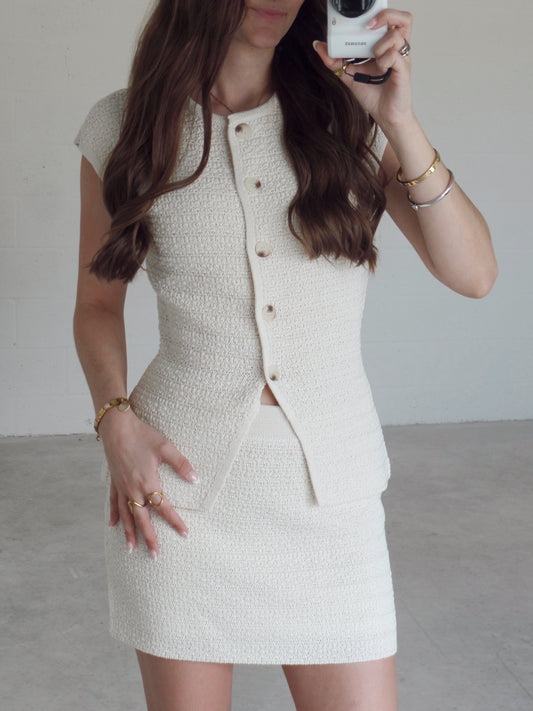 Soft Sand Skirt Set