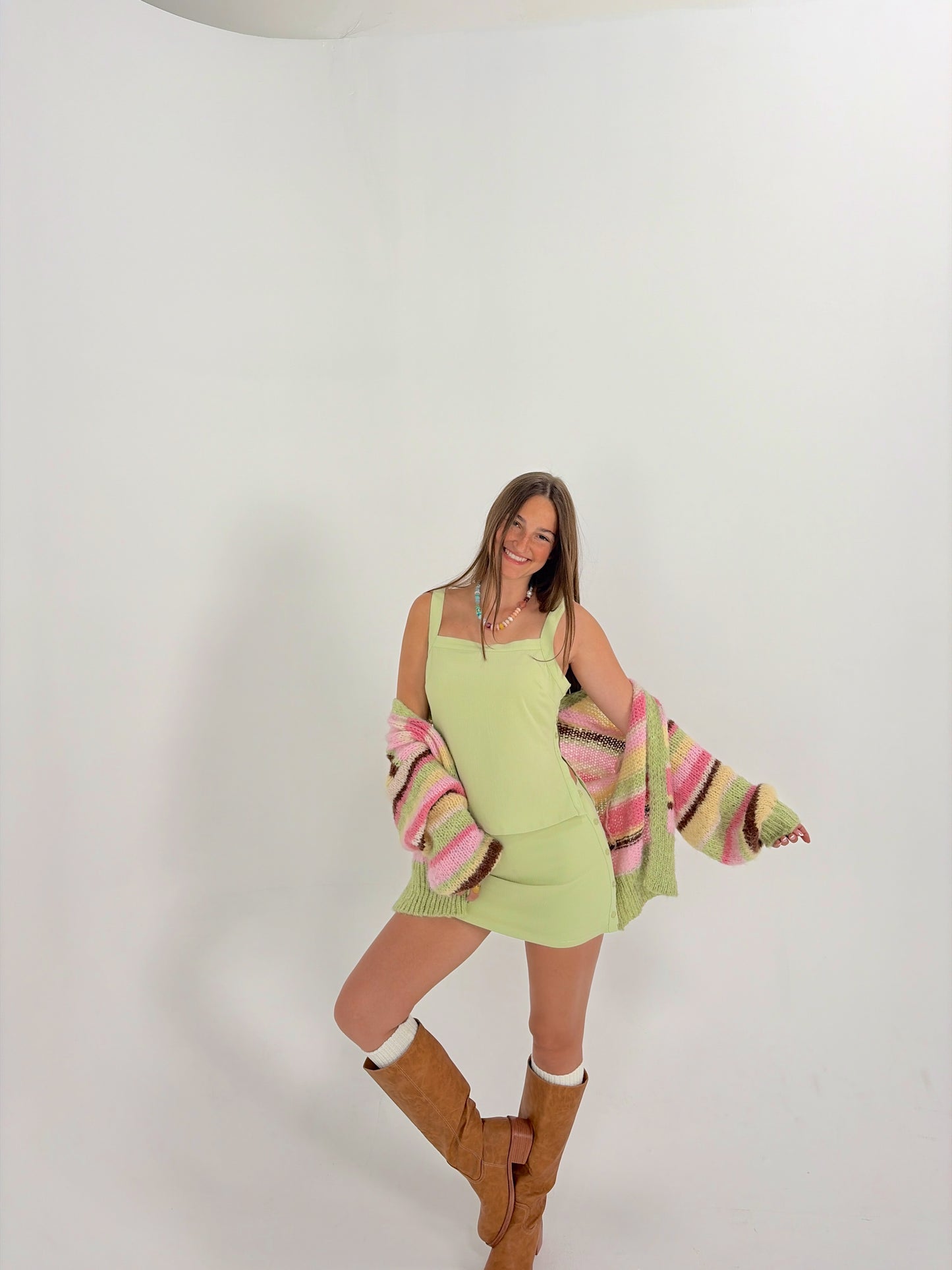 Colorful Fall Skort Set