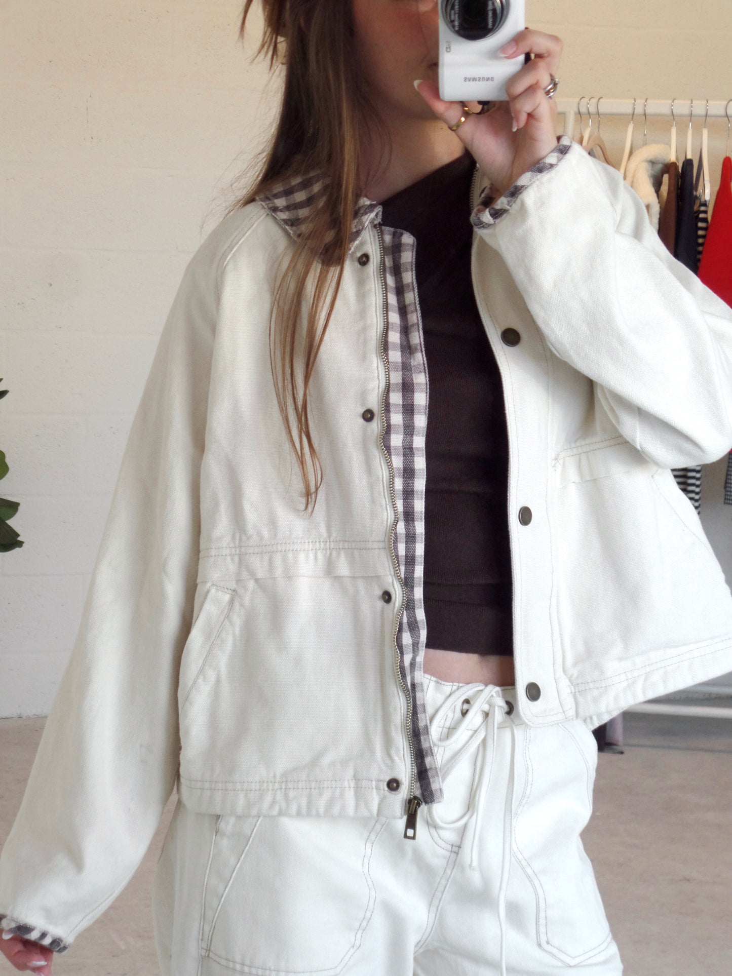 Alpine Frost Denim Barn Jacket