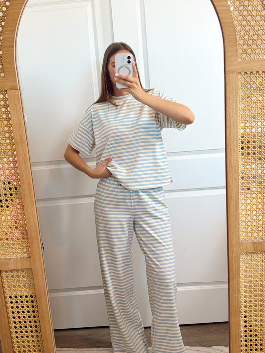 Soft Skies Stripe Set