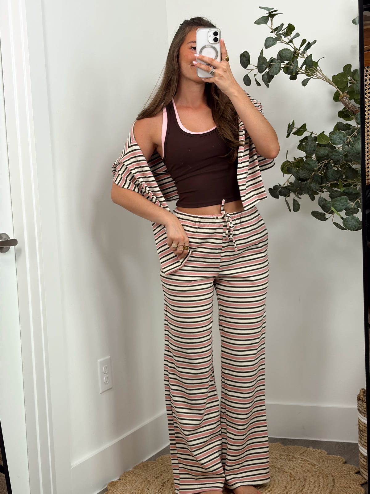 Strawberry Chocolate Stripe Set