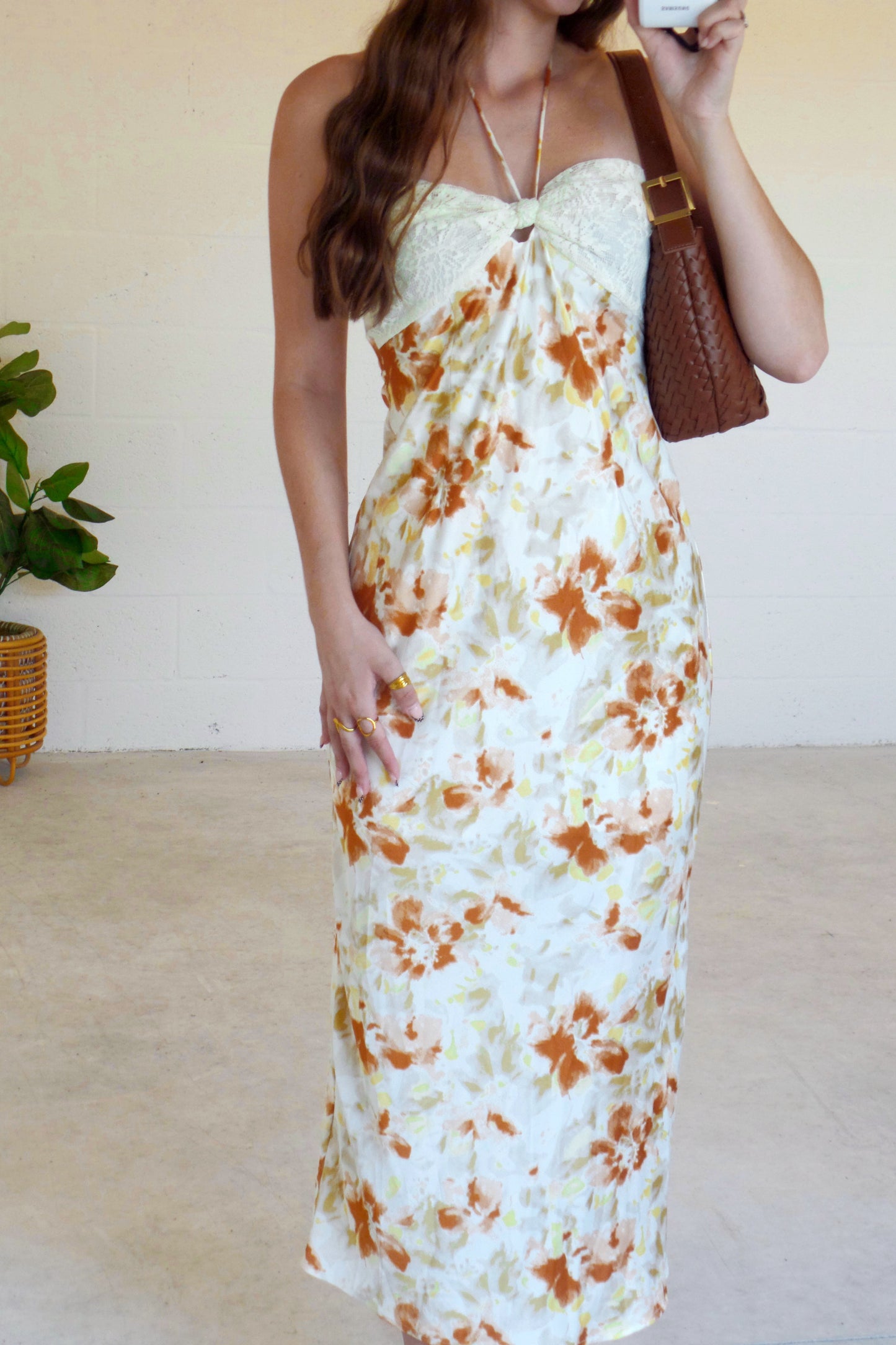 Candlelit Satin Dress