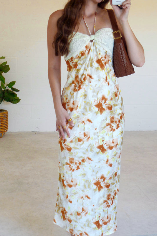 Candlelit Satin Dress