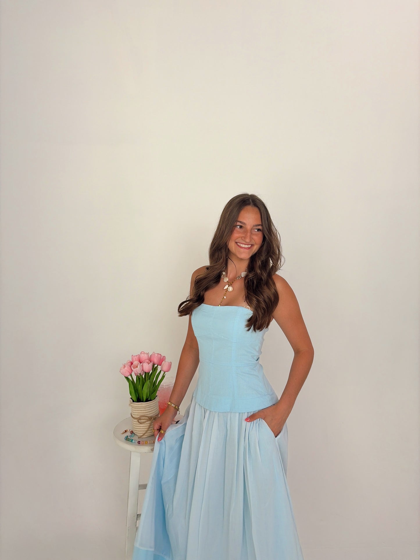 Blue Maxi Dress