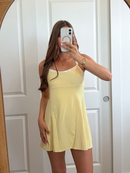 Buttercup Active Romper Dress