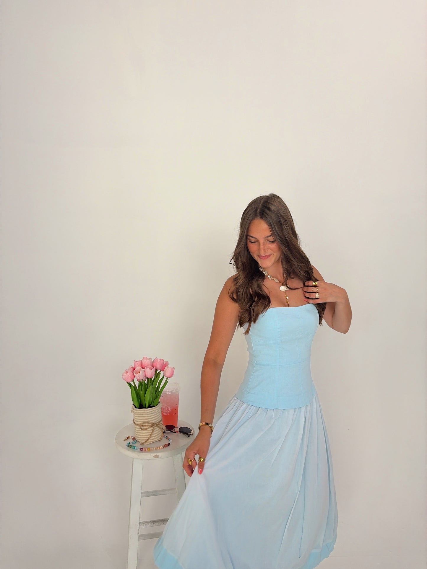 Blue Maxi Dress