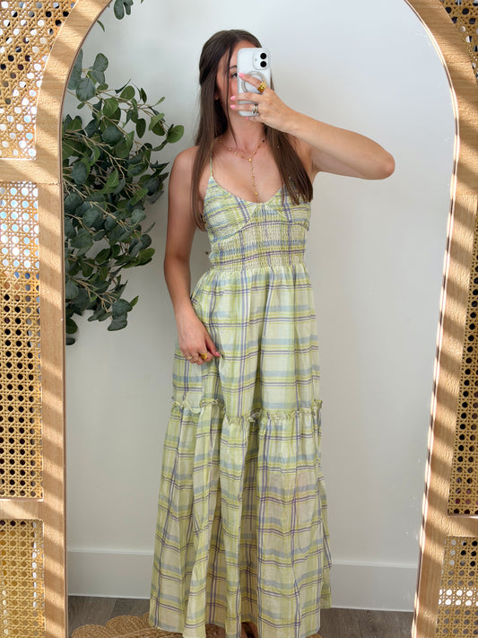 Lime Pop Maxi Dress