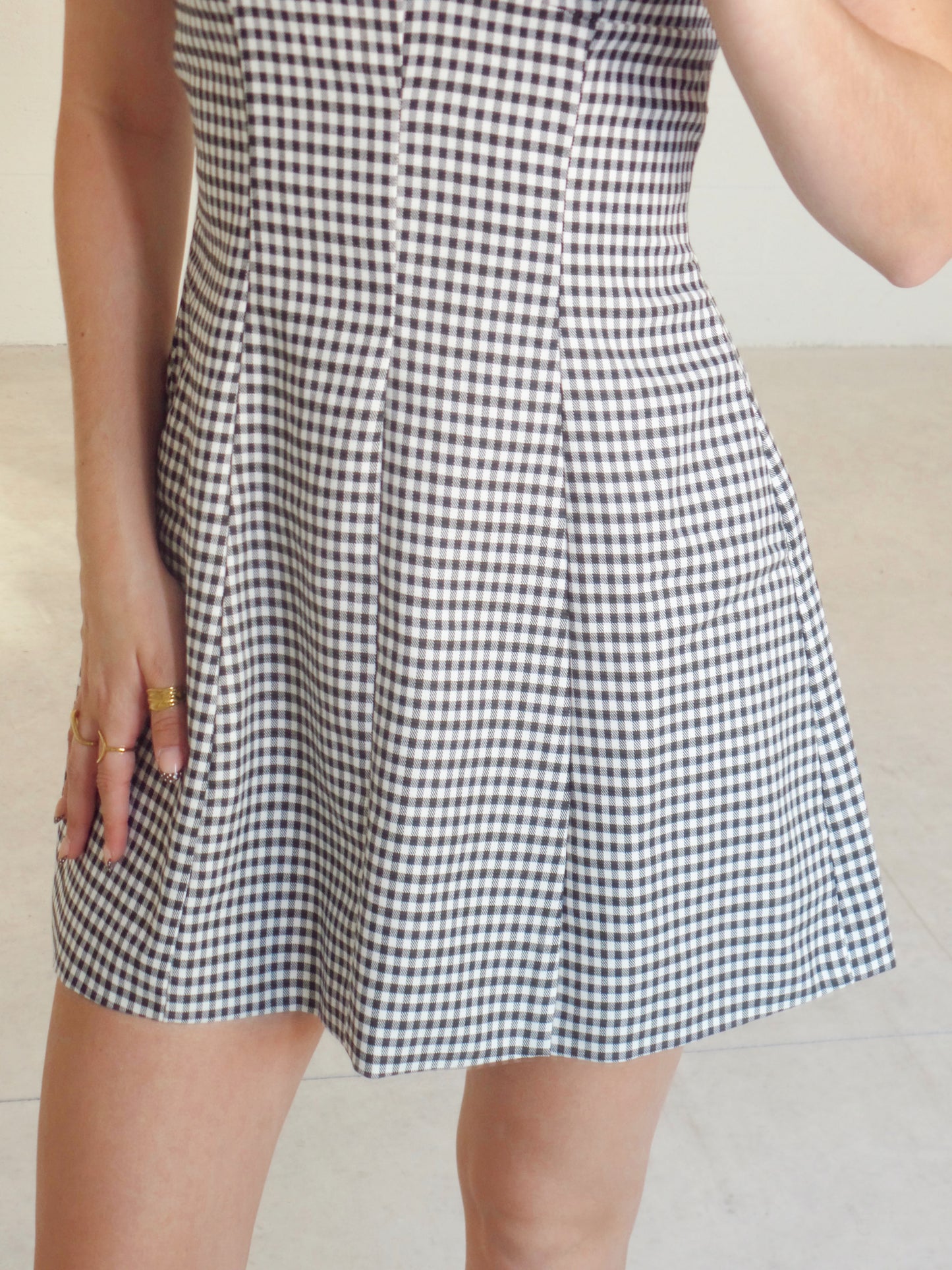Holiday Gingham Dress