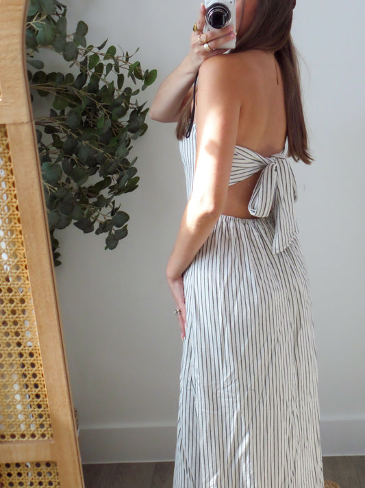 Savannah Stripe Maxi Dress