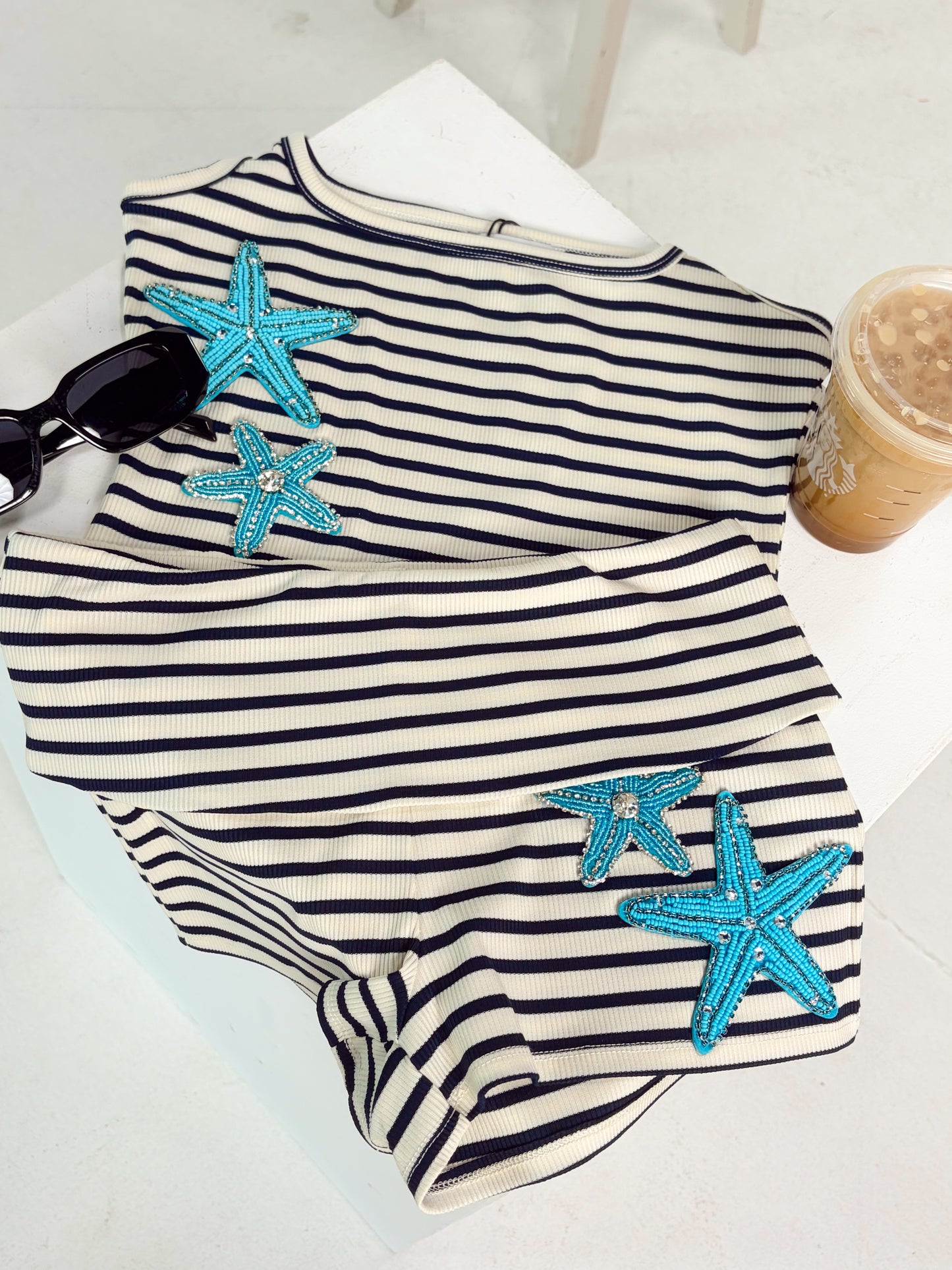 Starfish Beaded Set