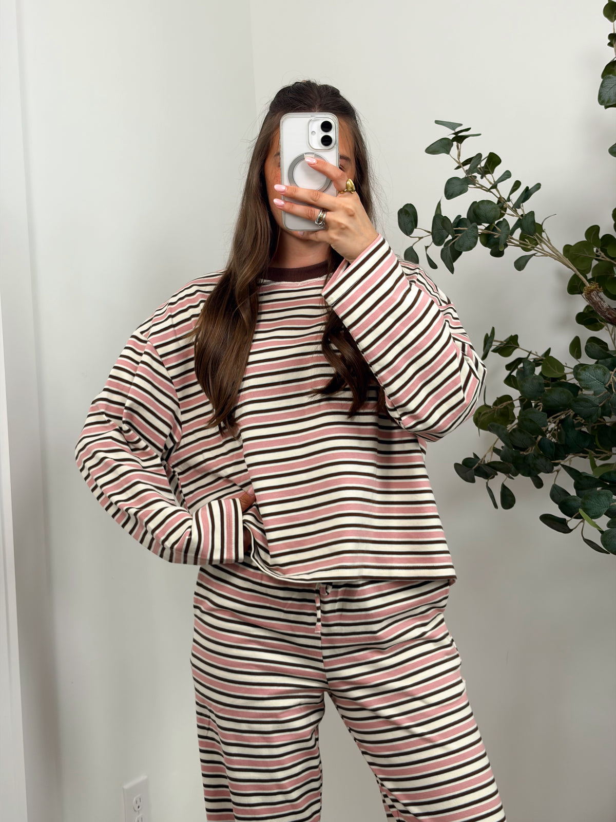 Strawberry Chocolate Stripe Set