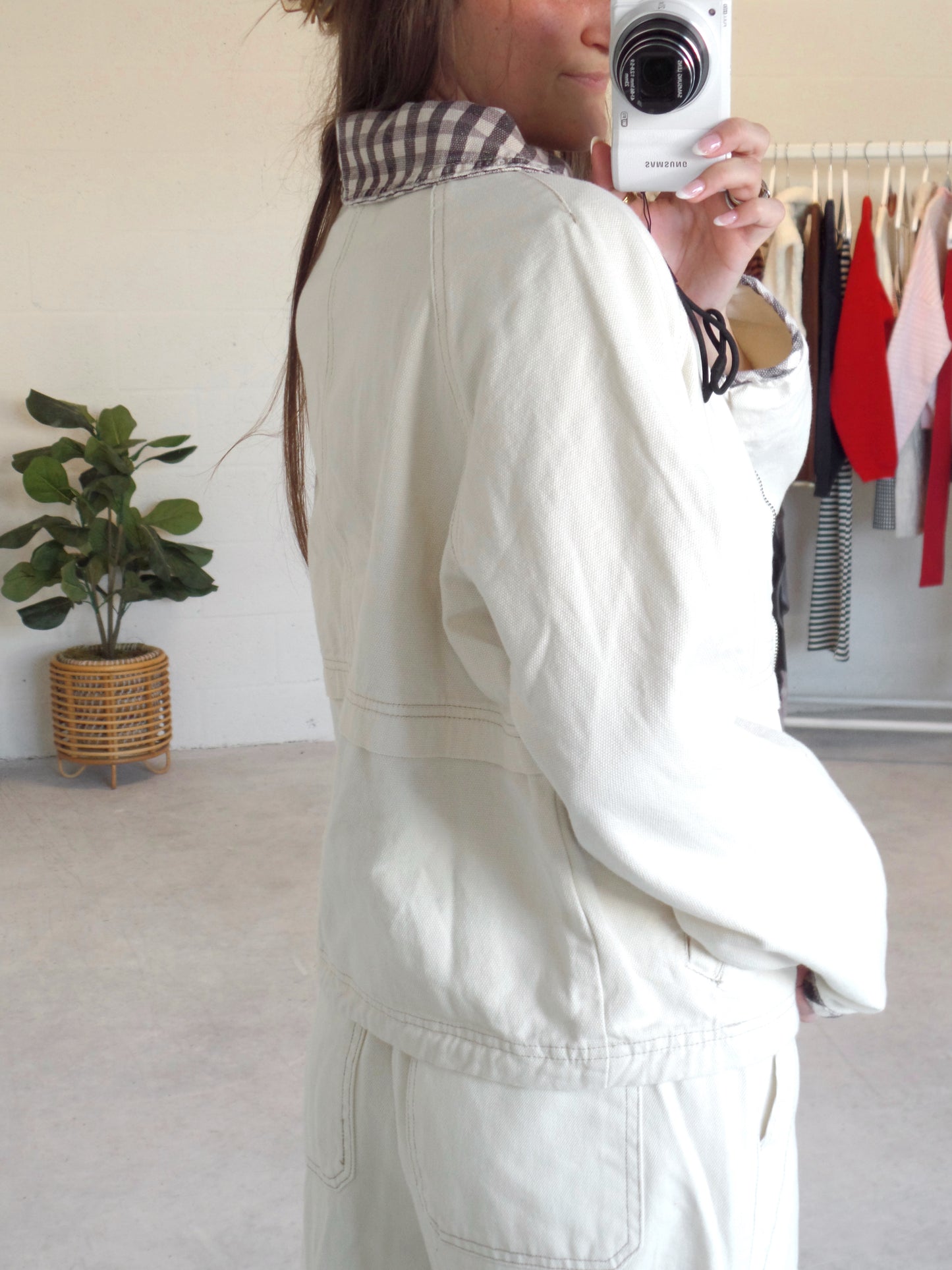 Alpine Frost Denim Barn Jacket
