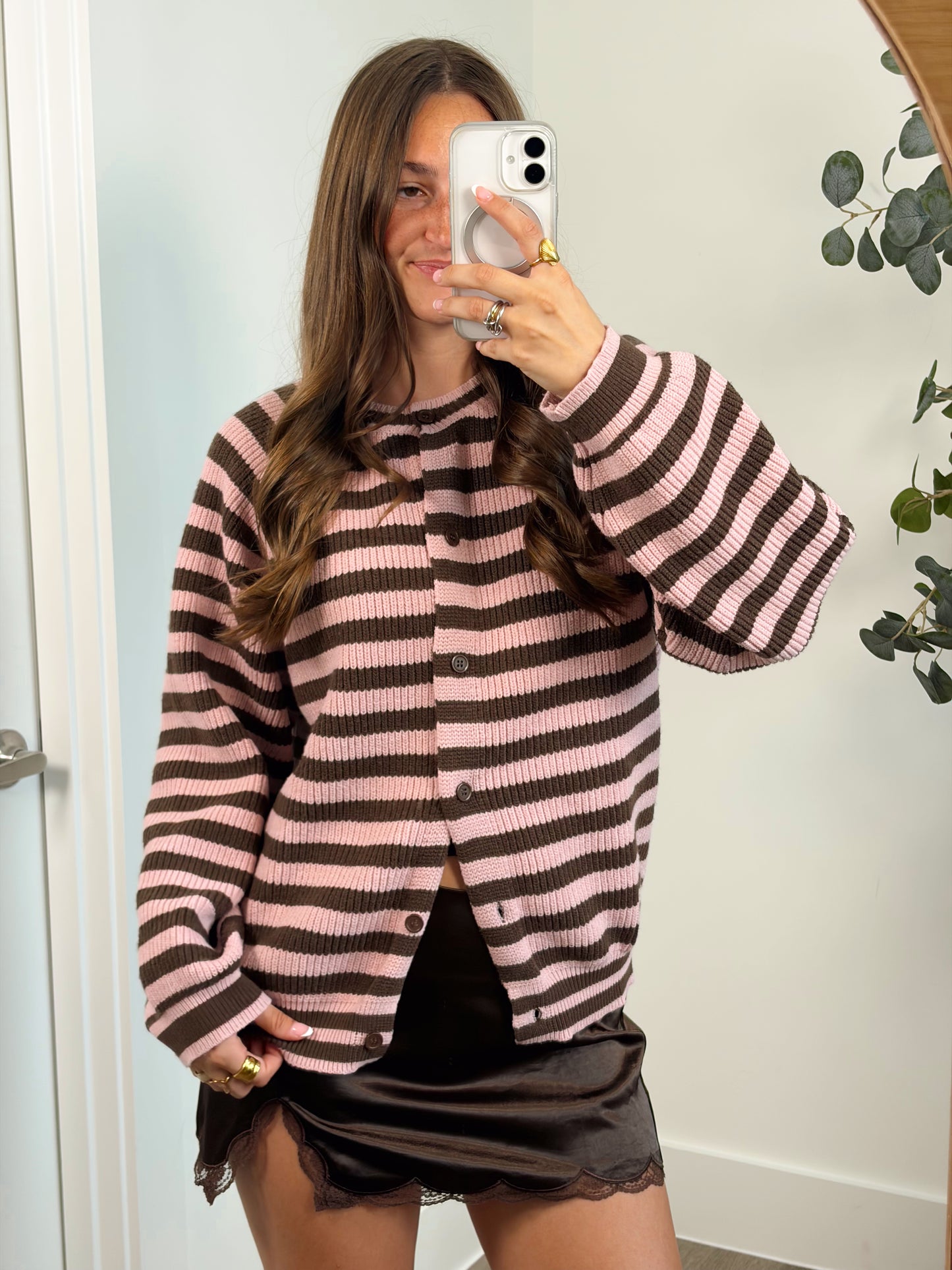 Chocolate Kiss Knit Cardigan