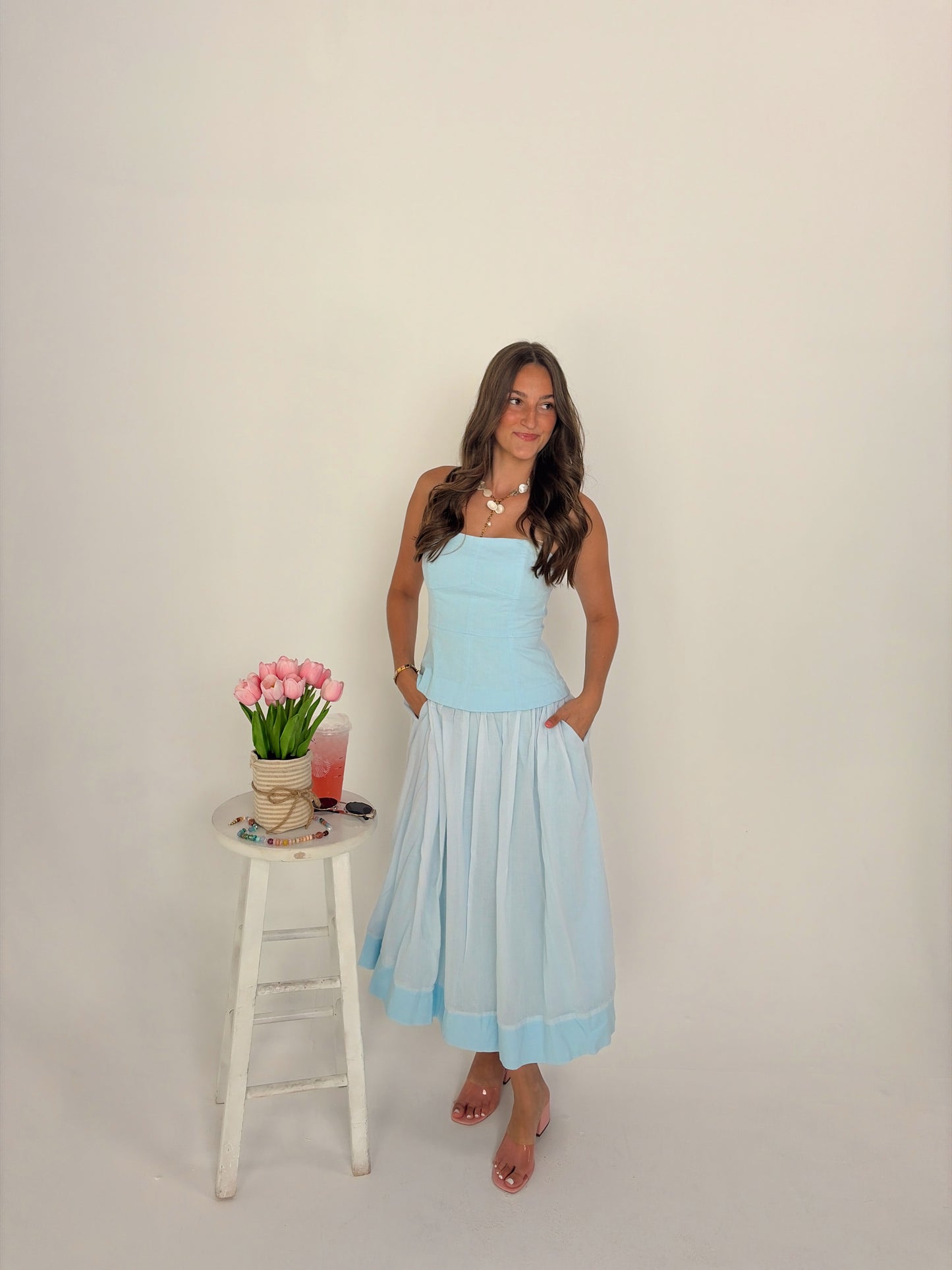 Blue Maxi Dress